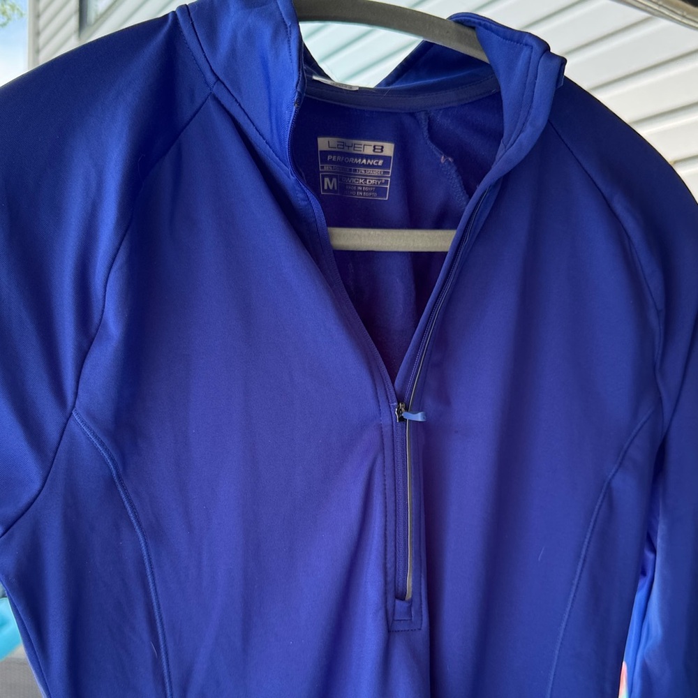 Layer 8 Women's Blue Performance Top